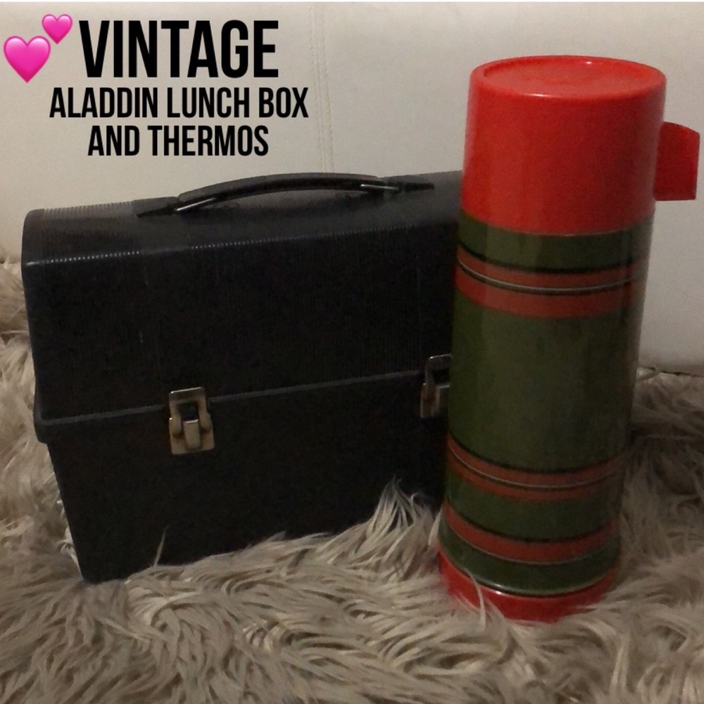 Vintage Aladdin Lunch Box With Thermos
